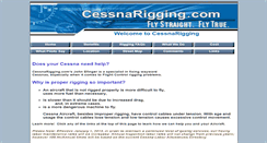 Desktop Screenshot of cessnarigging.com